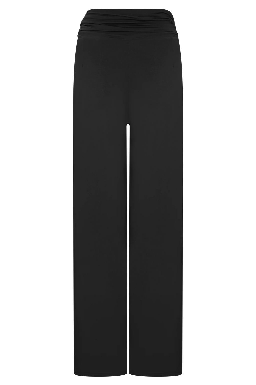 Ramona Modal Straight Leg Pant - Black