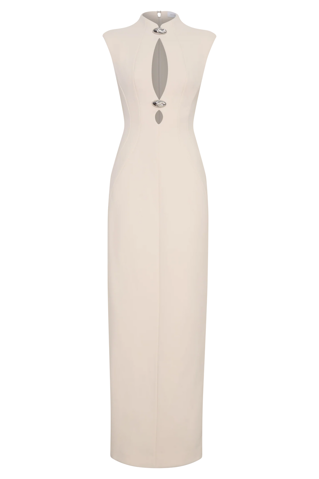 Michelle Cut Out Maxi Dress - Buttercream