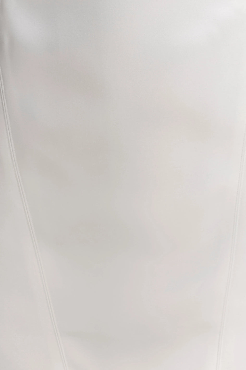 Beth Satin Mini Dress - White