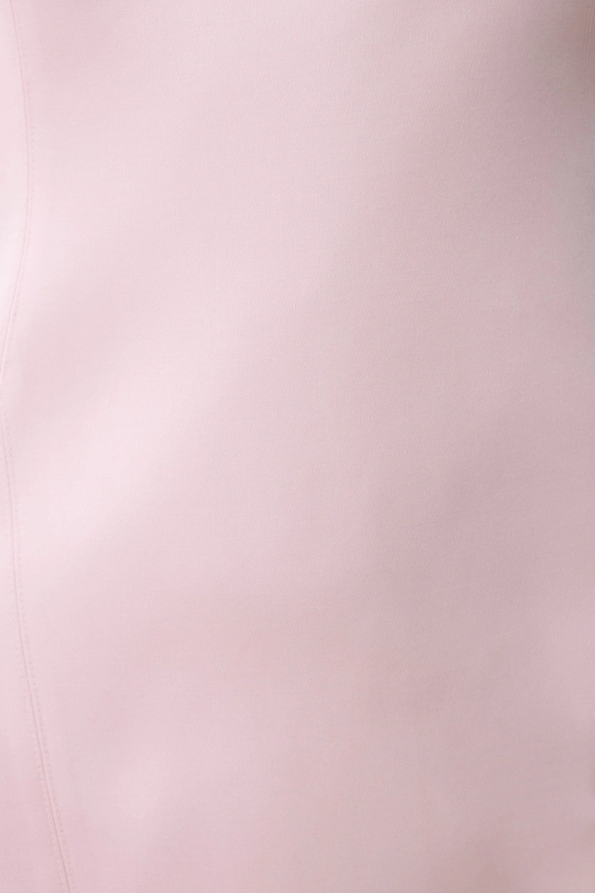 Beth Satin Mini Dress - Pale Pink
