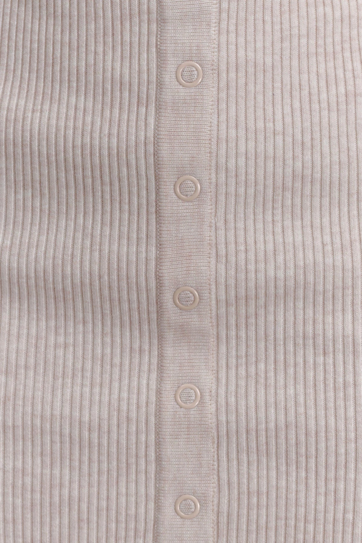 Xaden Wool Mix Knit Mini Dress - Oat Marle