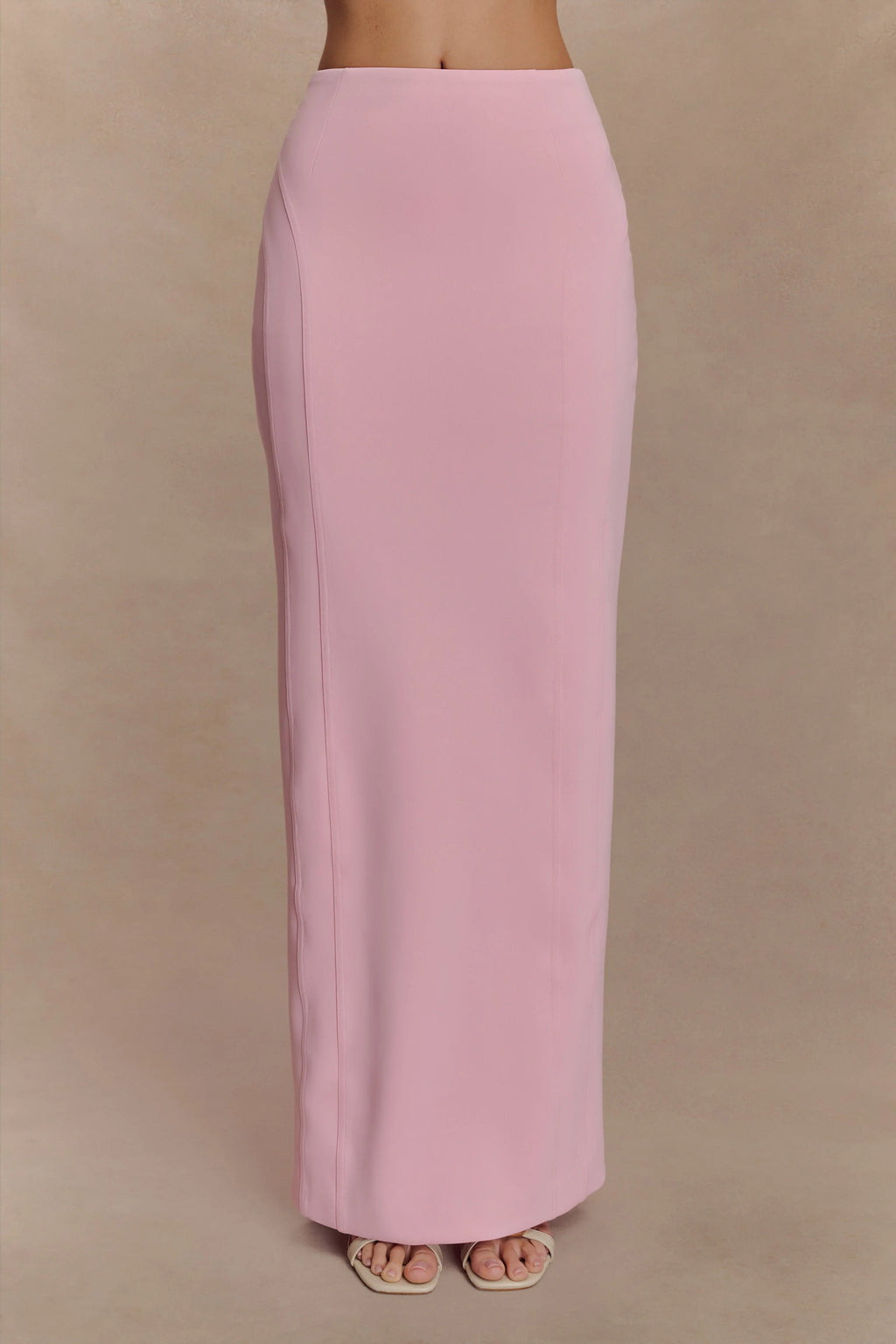 Alma High Waist Maxi Skirt - Candy Pink