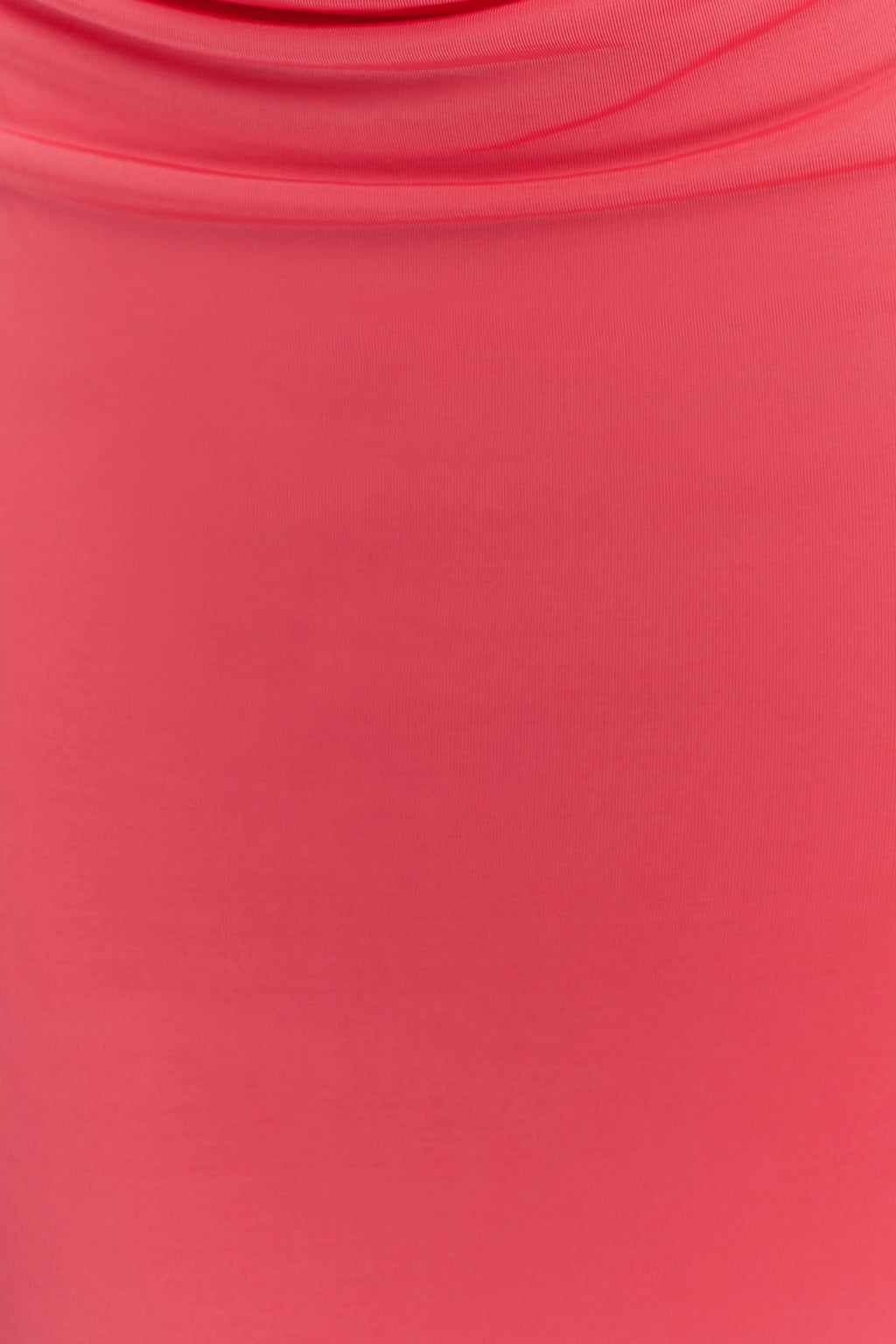 Madison Strapless Slinky Maxi Dress - Coral
