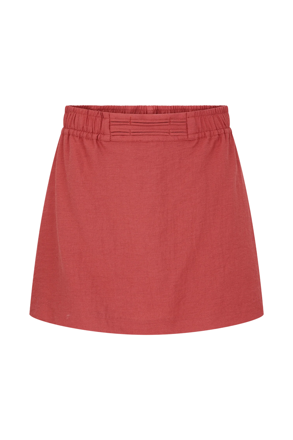 Kallie Linen Skort - Burnt Rose