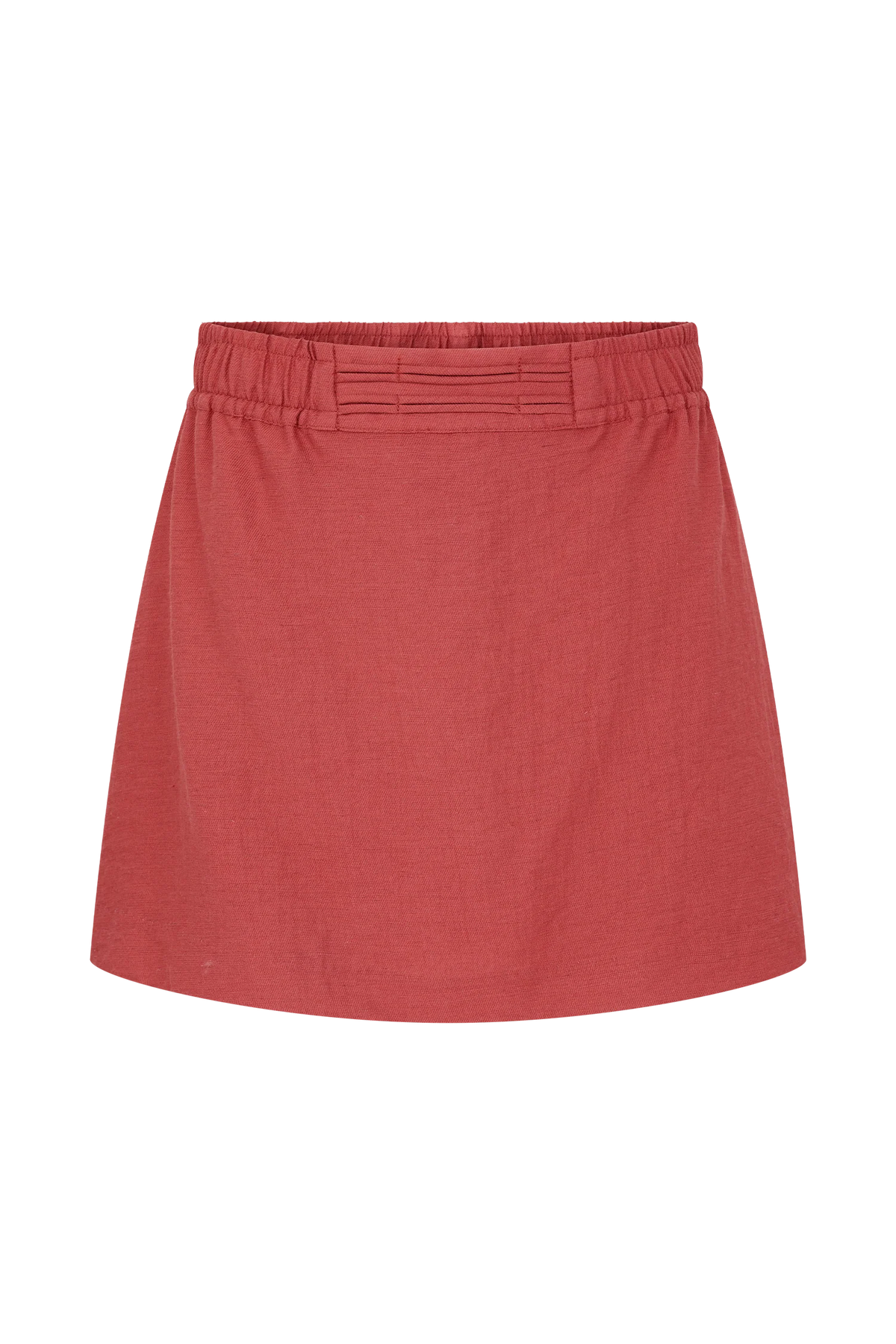 Kallie Linen Skort - Burnt Rose