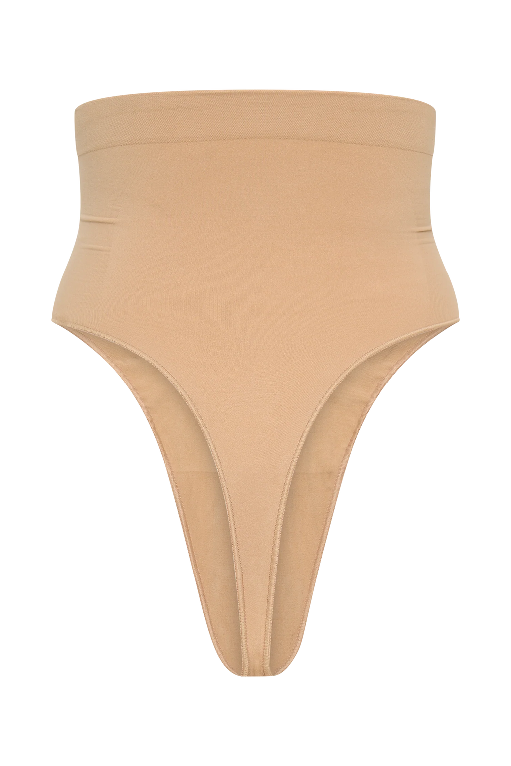 Saria High Waist Shapewear Briefs - Beige
