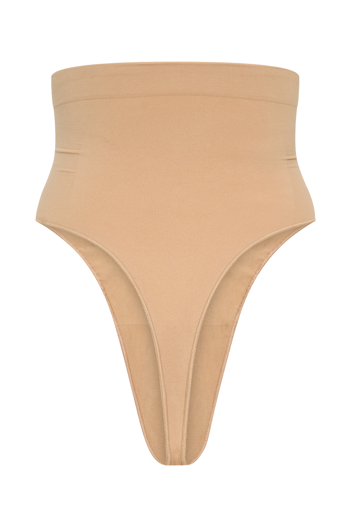 Saria High Waist Shapewear Briefs - Beige