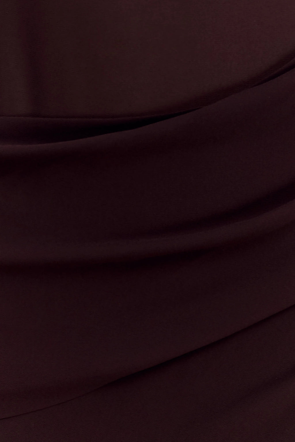 Kirsten Off Shoulder Chiffon Maxi Dress - Cacao Brown