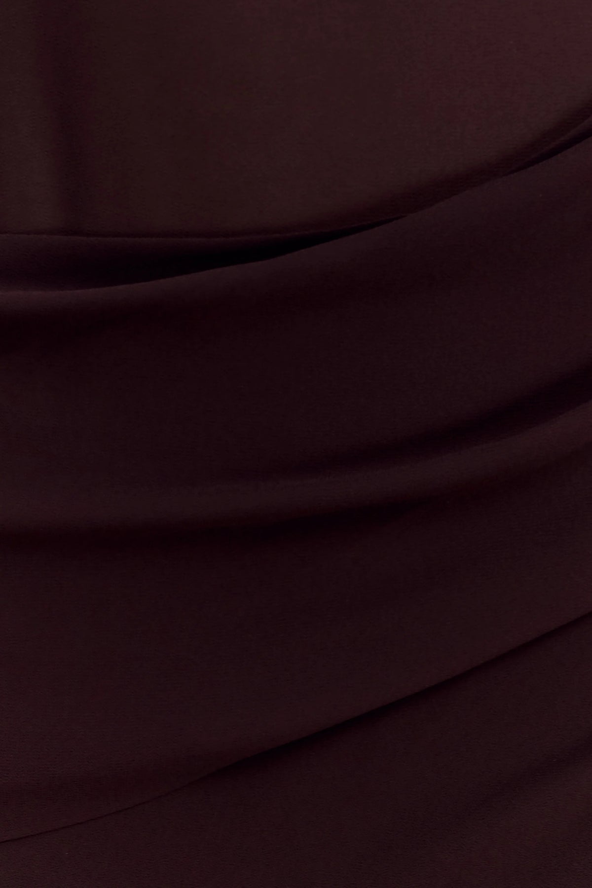 Kirsten Off Shoulder Chiffon Maxi Dress - Cacao Brown