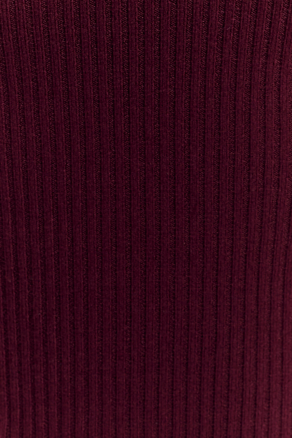 Natalya Ribbed Knit Cami Top - Merlot