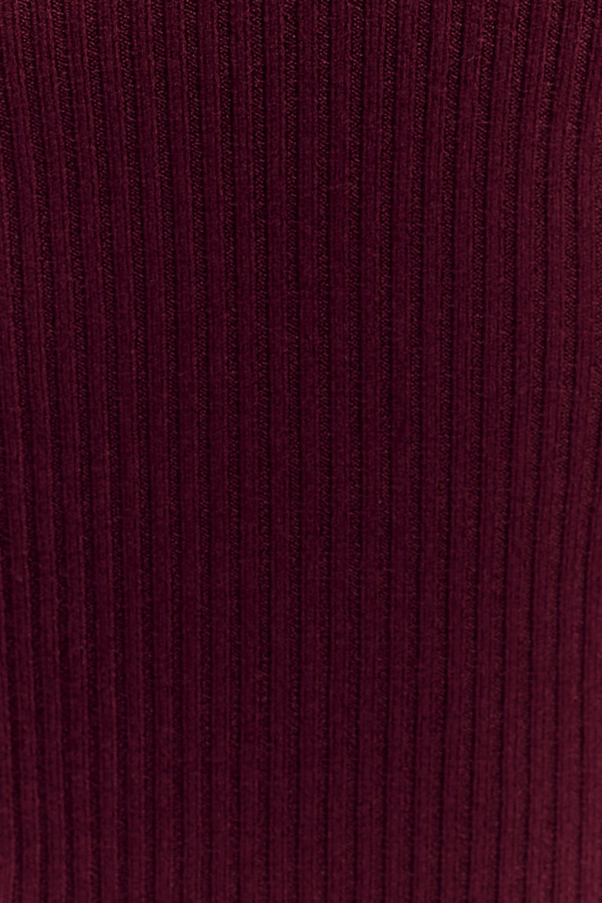 Natalya Ribbed Knit Cami Top - Merlot